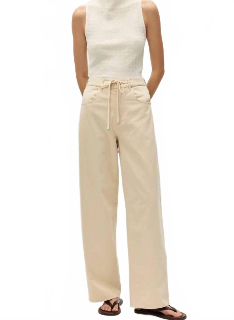 NEW ELODIE edda pants in summer sand